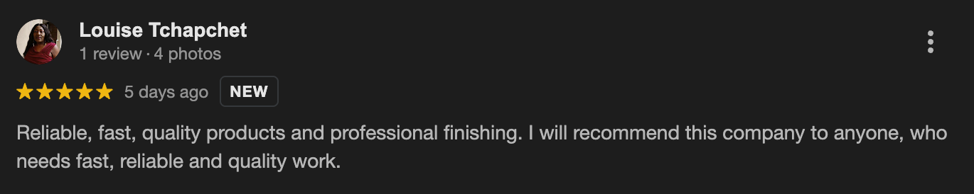 Original customer review screenshot 10