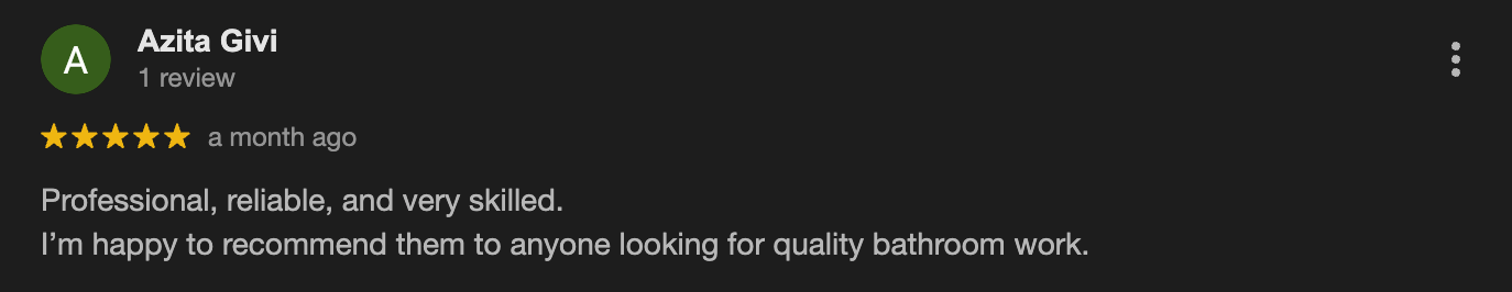 Original customer review screenshot 9